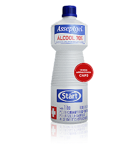 Álcool Líquido 70% ASSEPTGEL/START 1 L