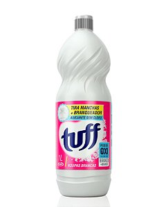 Alvejante Sem Cloro TUFF Roupas Brancas 1 L