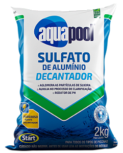 AQUAPOOL Sulfato De Aluminio Decantador Granulado 2 kg