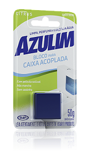 Bloco Sanit Cx Acoplada AZULIM Cítrus 50 g