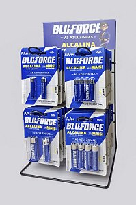 Expositor Balcao Pilhas Bluforce