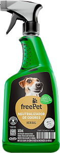Free Pet Neutralizador De Odores Herbal 500 ml