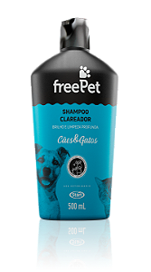 Free Pet Shampoo Clareador 500 ml