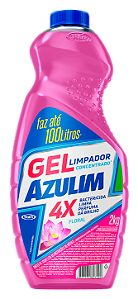 Limpador Gel AZULIM Floral 2 kg