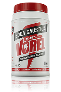 Soda Cáustica Escama Vorel 1 kg