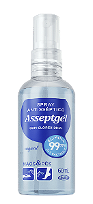 Spray Antis. ASSEPTGEL Clorexidina Original 60 ml