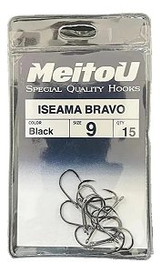 Anzol De Pesca Meitou Iseama Bravo, No 9 Com 15 Unidades