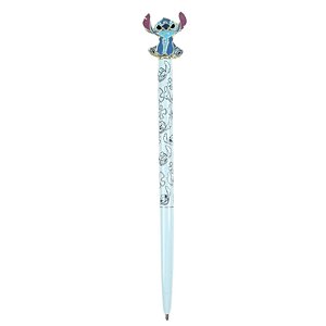 Caneta Gel Stitch com Topo 3D – Tinta Azul (Unidade)