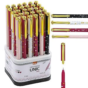 Caneta Esferográfica Unic Stamp 0,7mm – BRW (Unidade)