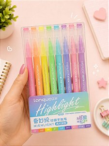 Kit Caneta Colorida Pastel Languo – UND
