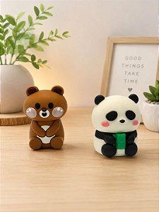 Apontadores Panda e Urso Fofo – UND