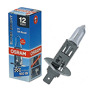 Lâmpada Halógena Comum H1 12V 100/90W - Osram Super Bright