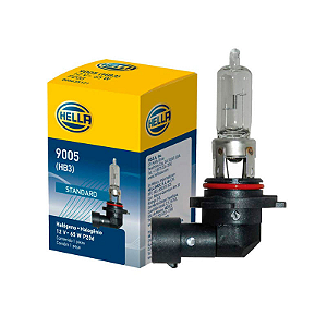 Lâmpada Halógena Comum HB3 12V 60/55W - Hella