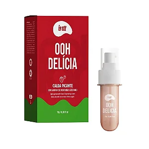 Calda picante com aroma de morango