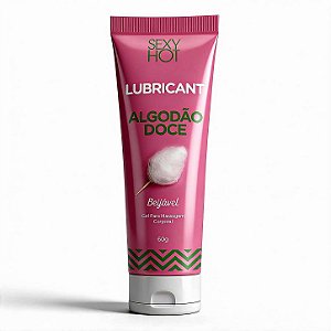 LUBRICANT ALGODÃO DOCE BEIJÁVEL - GEL LUBRIFICANTE ULTRA DESLIZANTE