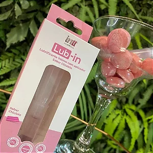 Lubrificante íntimo com aplicador sabor chiclete