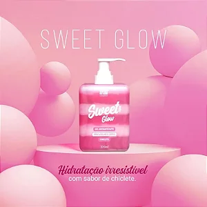 Hidratante para virilha e corpo Sweet Glow Chiclete