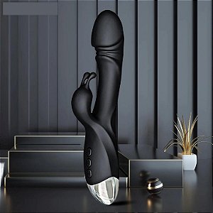 Vibrador com estimulante rabbit