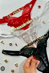 Calcinha Borboleta (Personalizável)