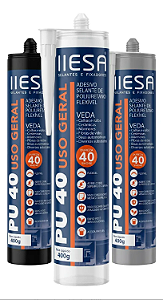 Cart. Iiesa Pu 40 Uso Geral Cinza 400gr
