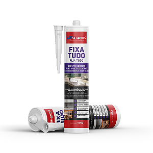CARTUCHO FIXA TUDO CINZA 400 G