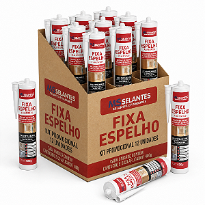 CARTUCHO FIXA ESPELHO BRANCO 400GR