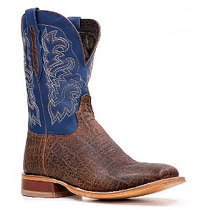 Bota Masculina Importada Tony Lama - Conhaque / Indigo