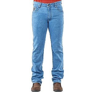 Calça masculina Docks Elastano - COD 1407 delave