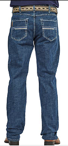 Calça masculina Docks Elastano - COD 4789 bordada