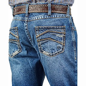 Calça masculina Docks 100% algodão - COD 4421 bordada