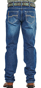 Calça masculina Docks 100% algodão - COD 4788 bordada