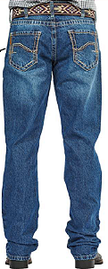 Calça masculina Docks 100% algodão - COD 4875 bordada