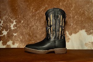 BOTA DGO COD 2124102727TGM - PRETO PRETO