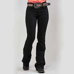 CALÇA FEMININA DOCKS PRETA 1663