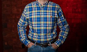 CAMISA MASC M/L XADREZ OXFORD AUSTIN