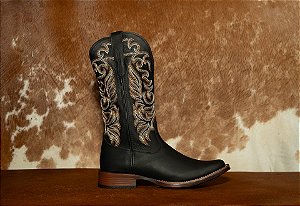 BOTA FEM 263208-CP GOYAZES BISON PRETO