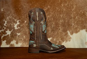 BOTA FEM 263202-CP GOYAZES DALLAS MOUCHA MOUSSE