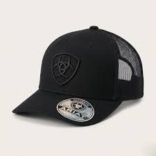 Bone Ariat Preto logo preto
