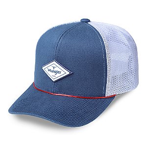 Bone Wrangler losango 1947 azul