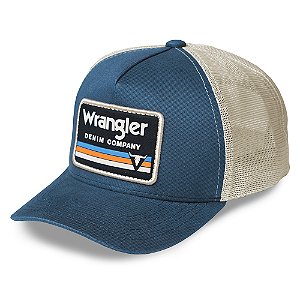 Bone Wrangler denim company azul