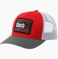 Bone Cinch authentic western brand vermelho