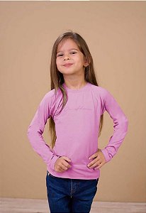 Camiseta termica Fem infantil M/L Pink