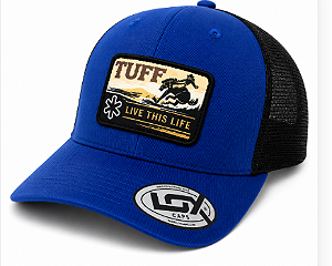 BONÉ MARINHO TELA TUFF PATCH "LIVE THIS LIFE"