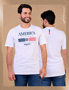 Camiseta Masc Ox horns Branca