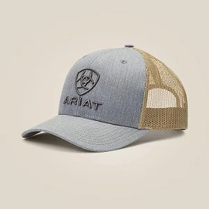 Bone Ariat Imp Cinza redinha creme