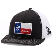 Bone Ariat Imp Preto bandeira