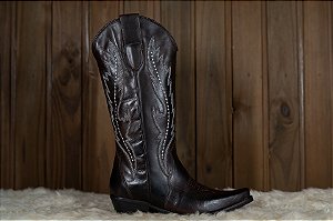 Bota Fem Mexicana Pekus café