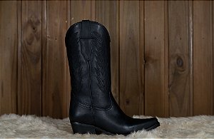 Bota Fem Mexicana FR Preto