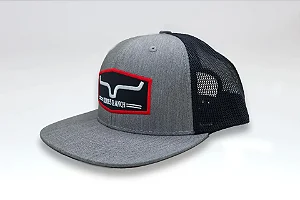 Bone Imp Kimes Ranch Replay trucker heather grey