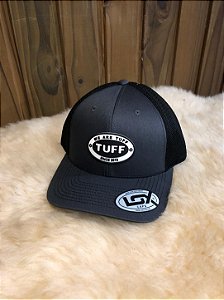 Bone chumbo Tuff logo borda branca